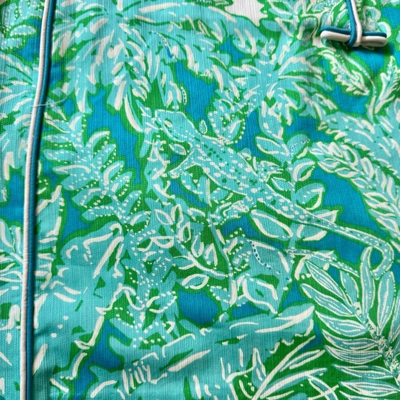 Lilly Pulitzer White Palm Party Carlow Shift Dress - Picture 6 of 10